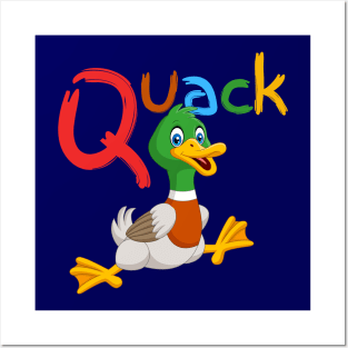 Duck Quacking Posters and Art